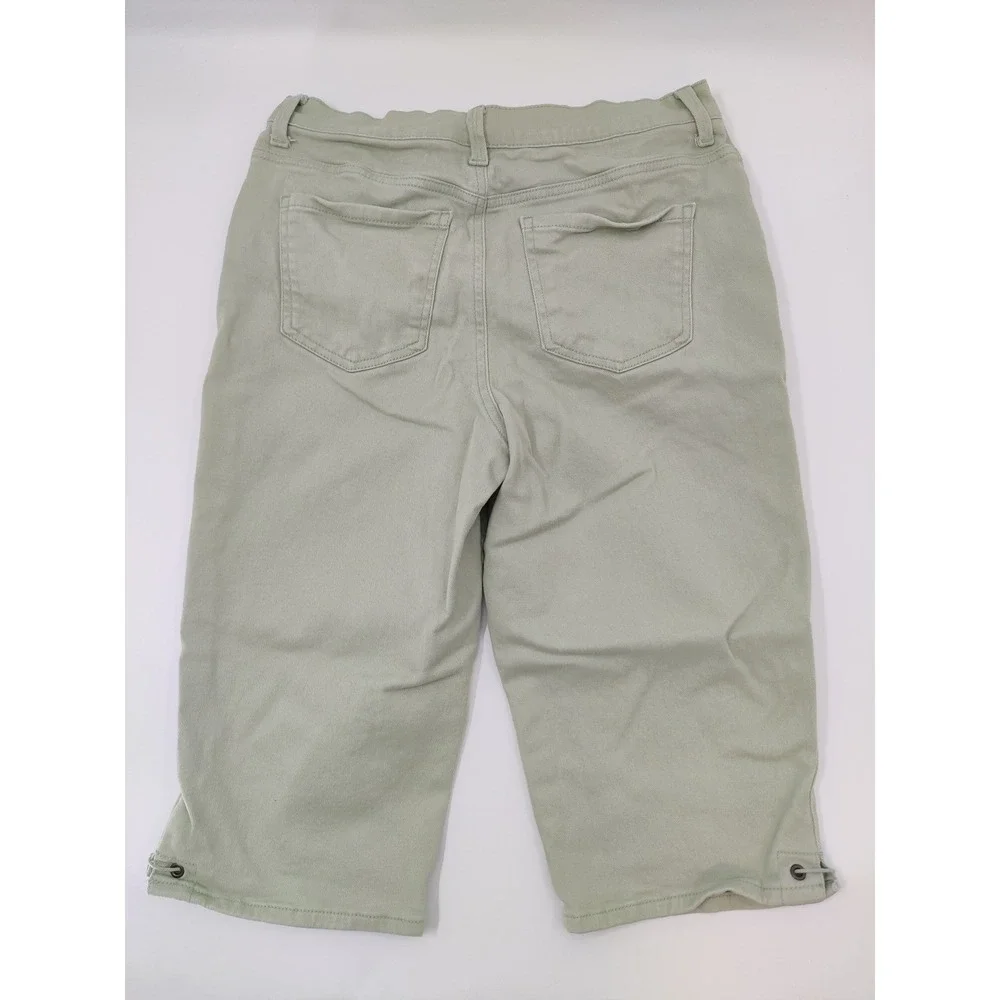 Gloria Vanderbilt Amanda All Around Slimming Effect Capri Pants Size 8